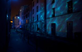 Installation lumineuse In situ - Nuit Blanche 2015 - François Ronsiaux